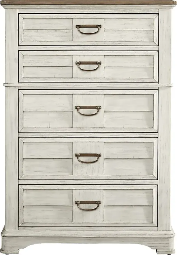 Edisto Bay White Chest