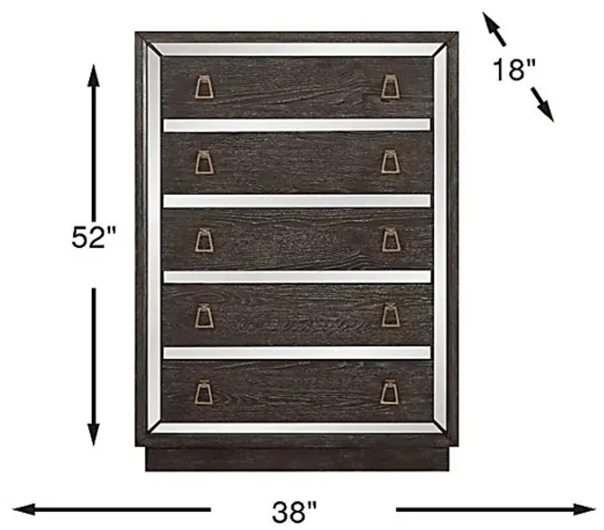 Savoy Creek Ash Gray Chest