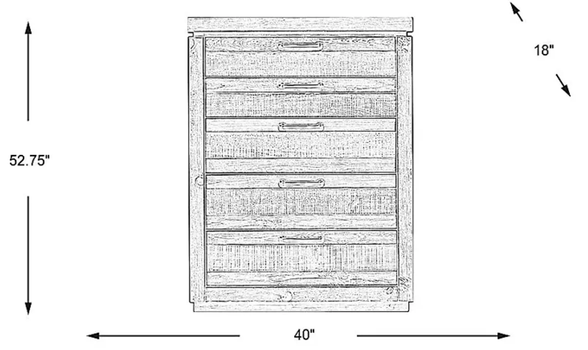 Westover Hills Brown Chest