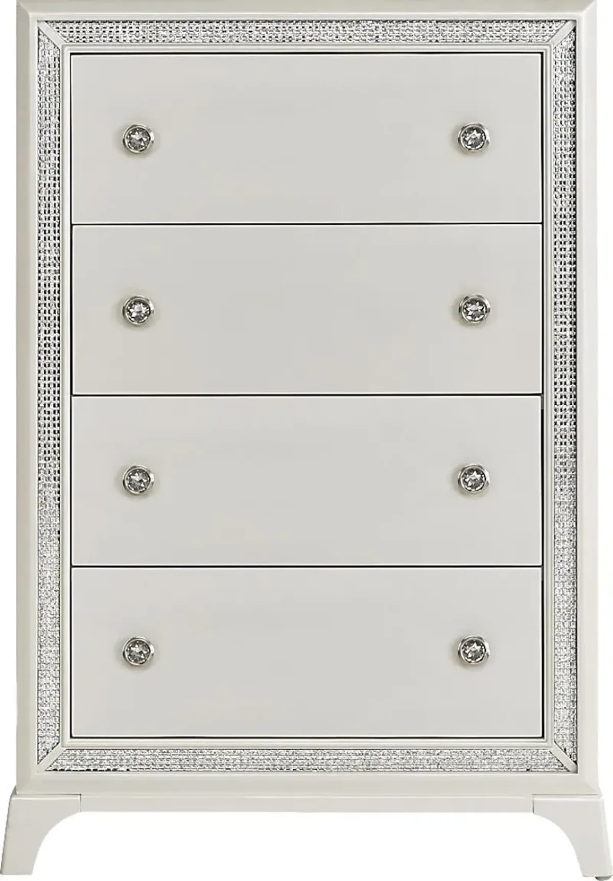 Avery White Chest
