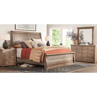 Braxton Place Gray 3 Pc King Bed