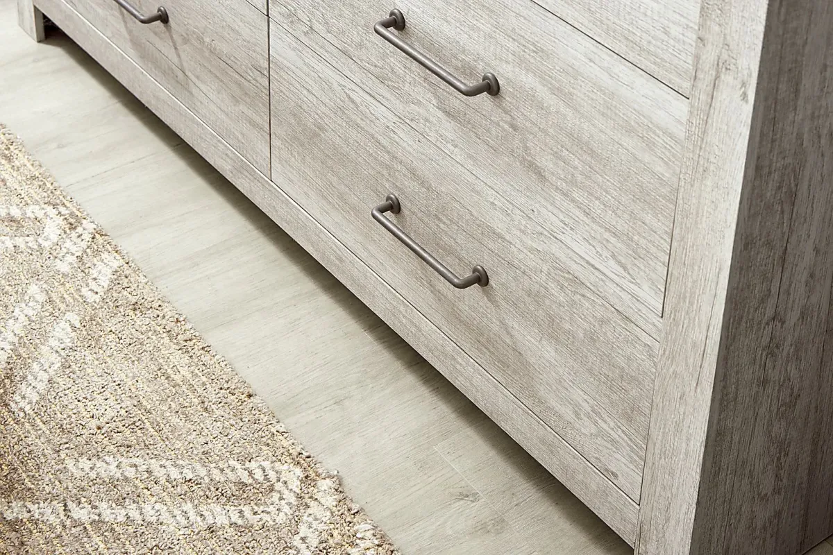 Abilene White 7 Pc Queen Panel Bedroom