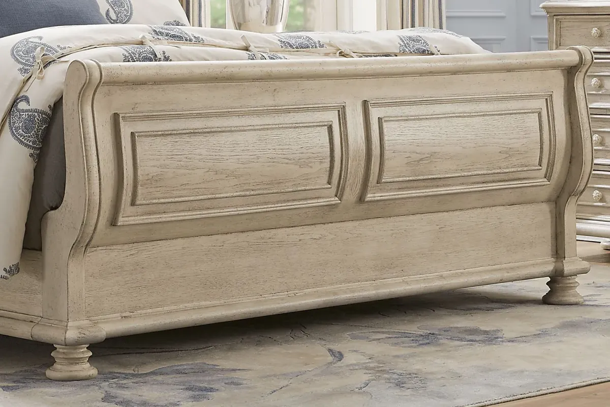 Armitage Off-White 7 Pc King Upholstered Bedroom