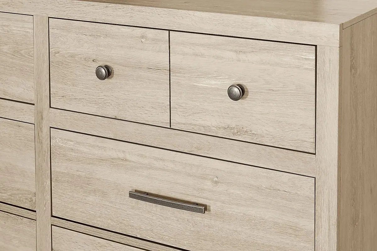 Maxton Place Natural 7 Pc King Bedroom