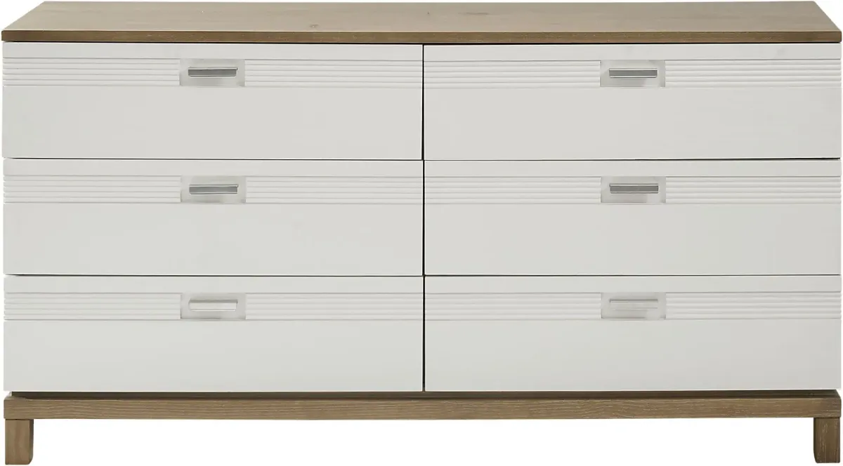 Gardenia Pecan 7 Pc King Platform Bedroom