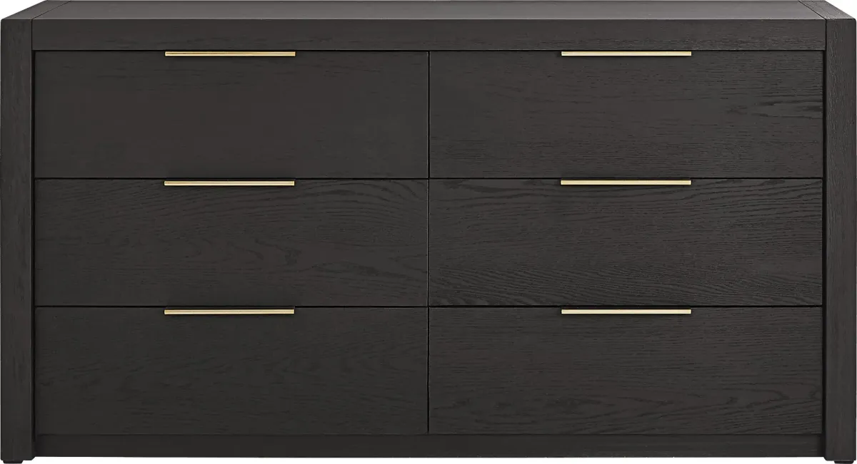 Easton Park Black 7 Pc King Panel Bedroom