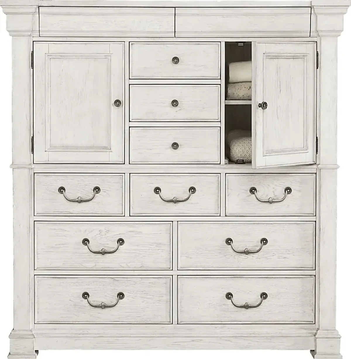 Landon Creek White 2 Pc Chest