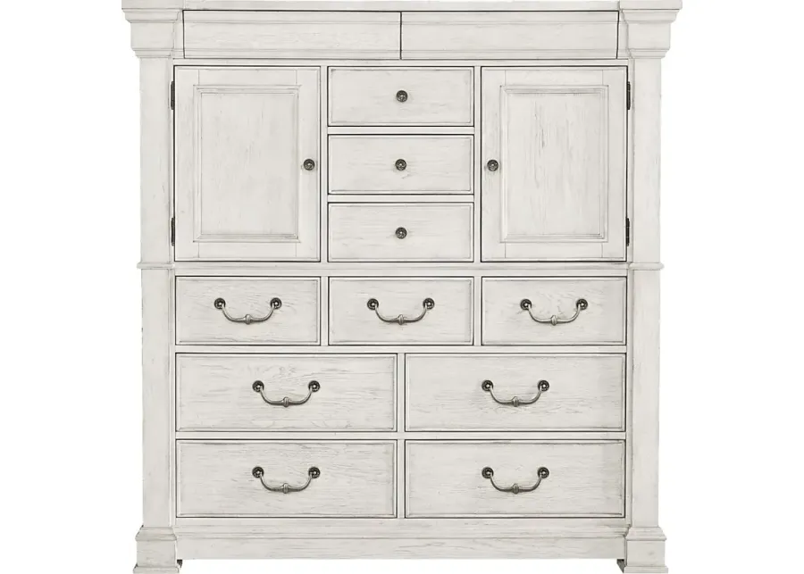 Landon Creek White 2 Pc Chest