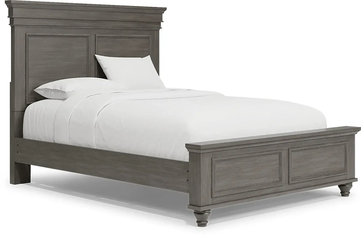 Lake Town Gray 5 Pc Queen Panel Bedroom