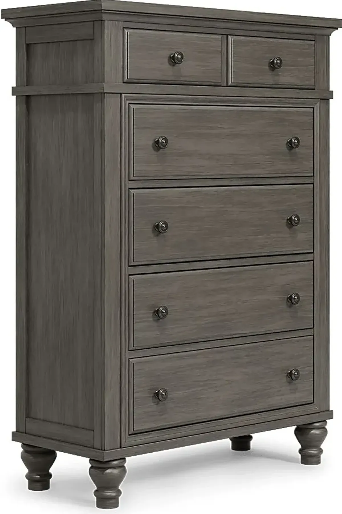 Lake Town Gray 5 Pc Queen Panel Bedroom