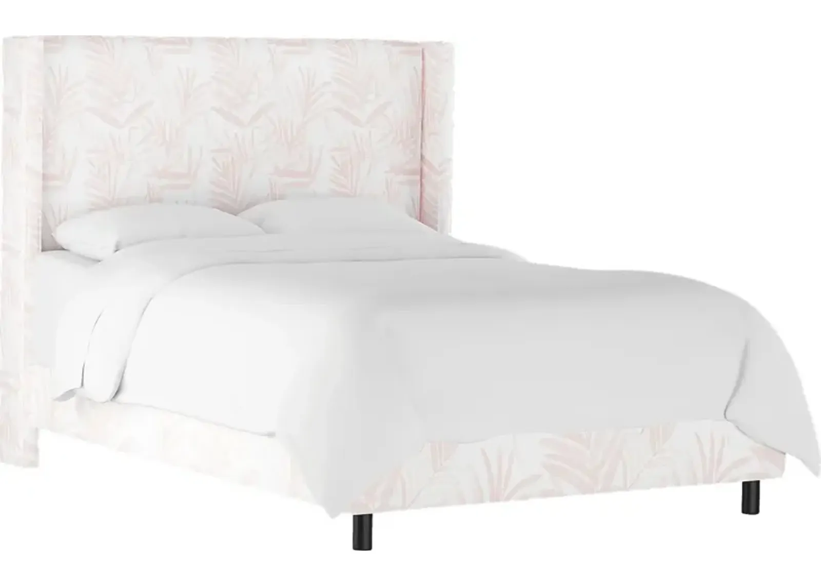 Fern Grove Pink Twin Upholstered Bed