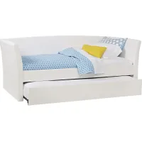 Brianne White Daybed with Trundle