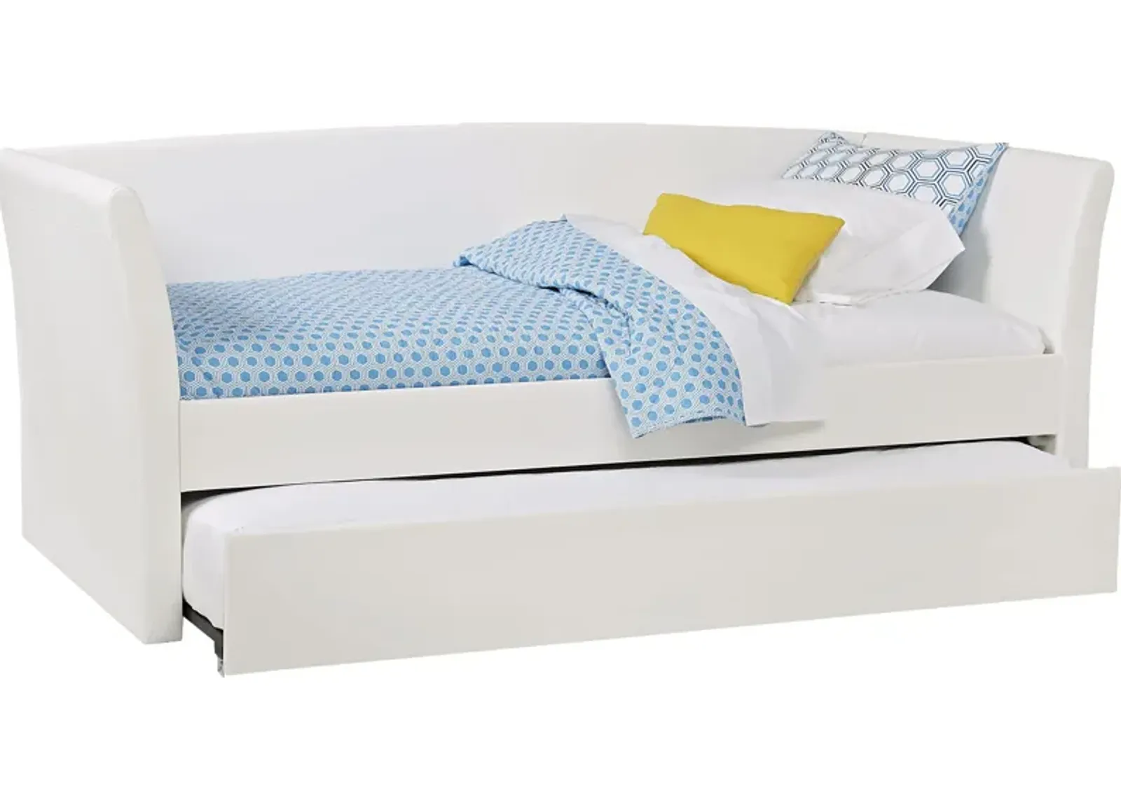 Brianne White Daybed with Trundle