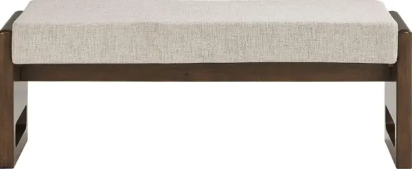 Surrey Ellis Caramel Bed Bench