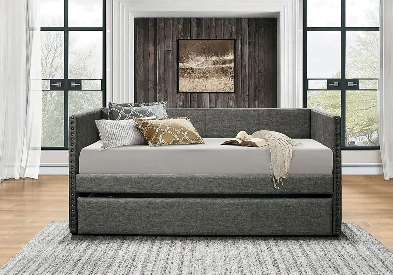 Sanford Way Gray Daybed with Trundle