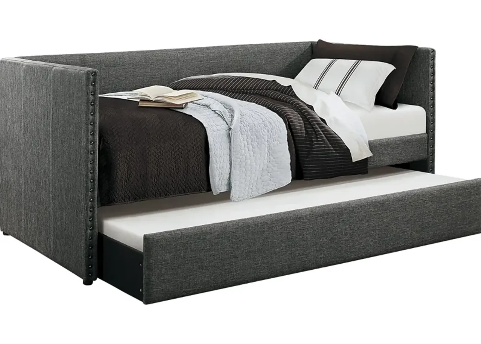 Sanford Way Gray Daybed with Trundle