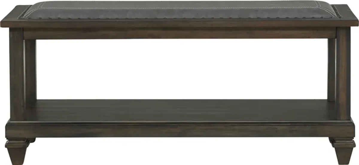 Bridgewood Walnut Bench