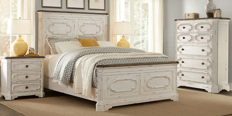 Lindenwood White 5 Pc Queen Panel Bedroom