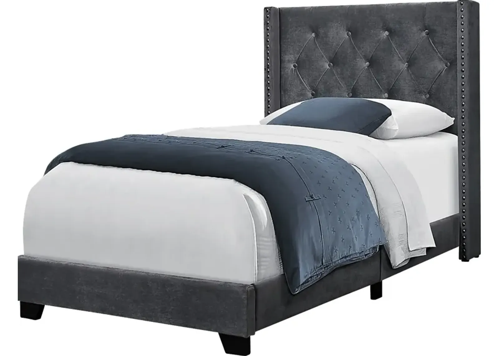 Welesenboro Gray Twin Bed