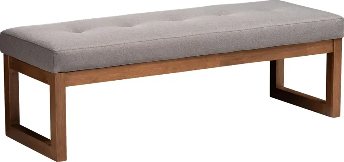 Ezelle Gray Bench