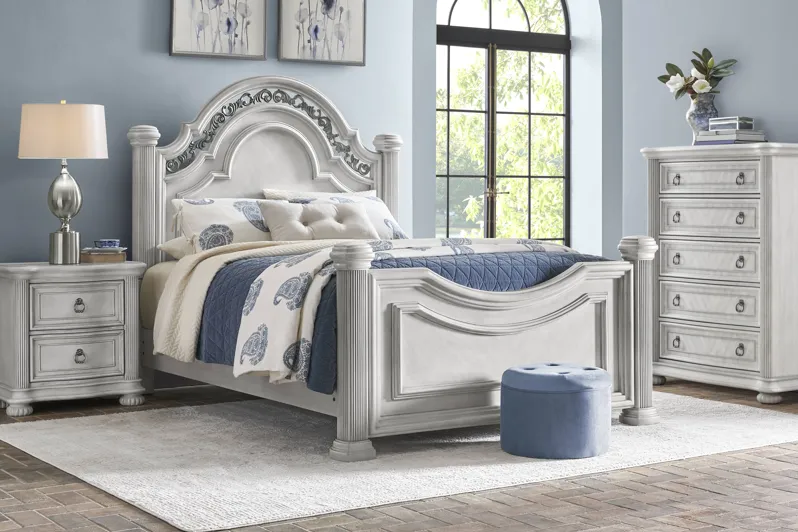 Gallagher Avenue White 5 Pc Queen Panel Bedroom