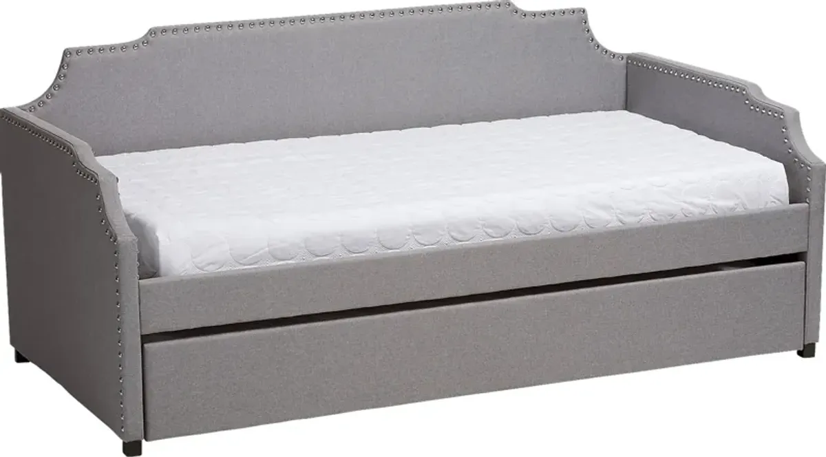 Tynland Gray Daybed with Trundle