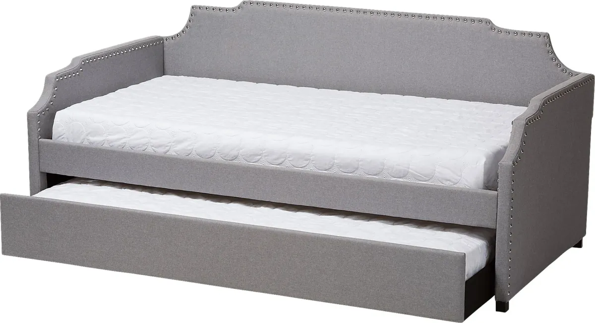 Tynland Gray Daybed with Trundle