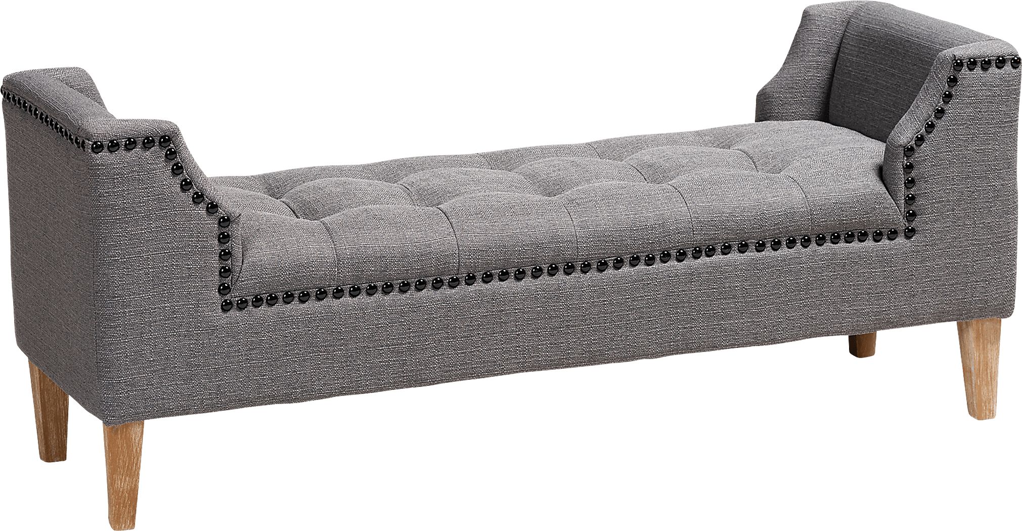 Crestaire Gray Accent Bench