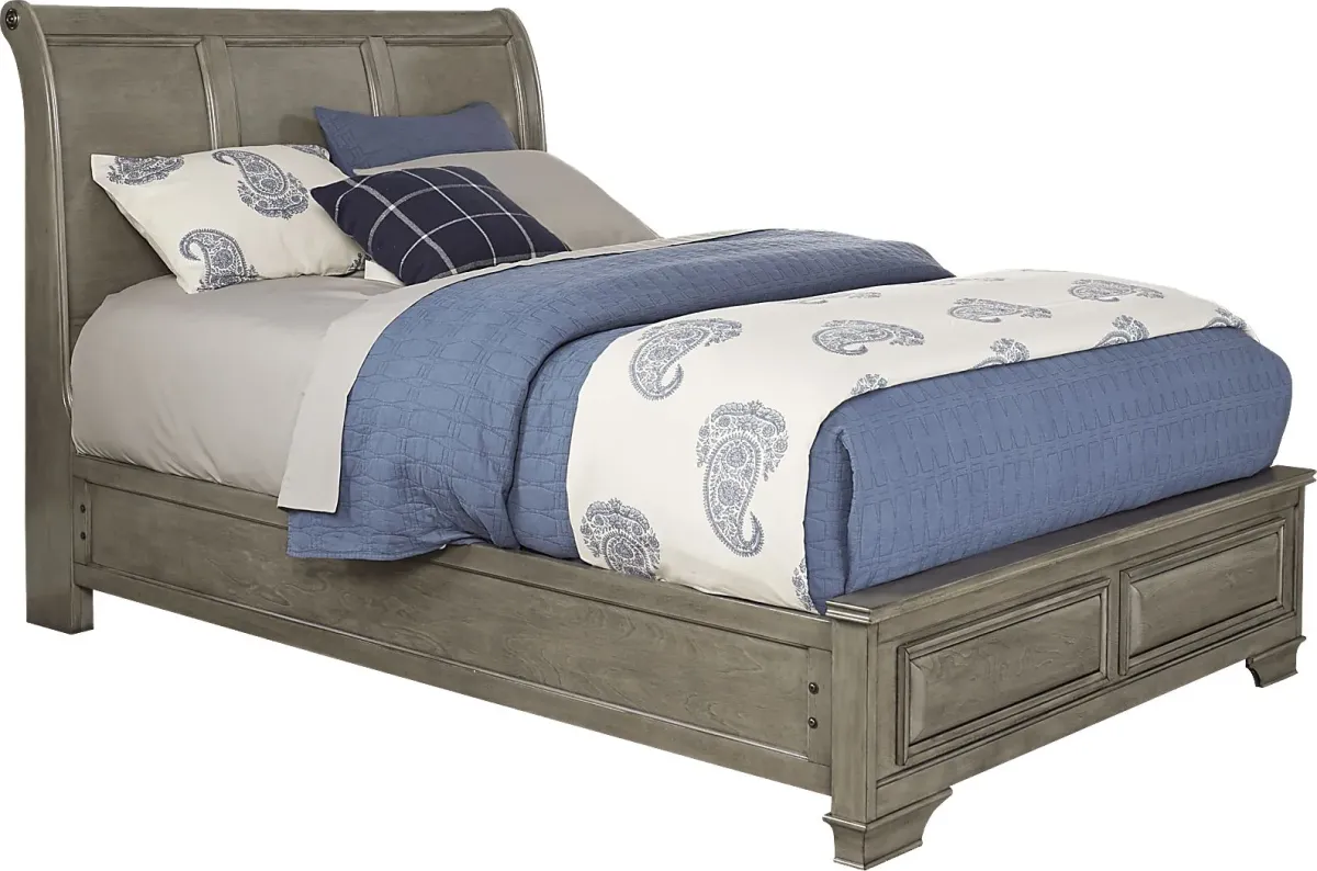 Mill Valley II Gray 5 Pc Queen Sleigh Bedroom