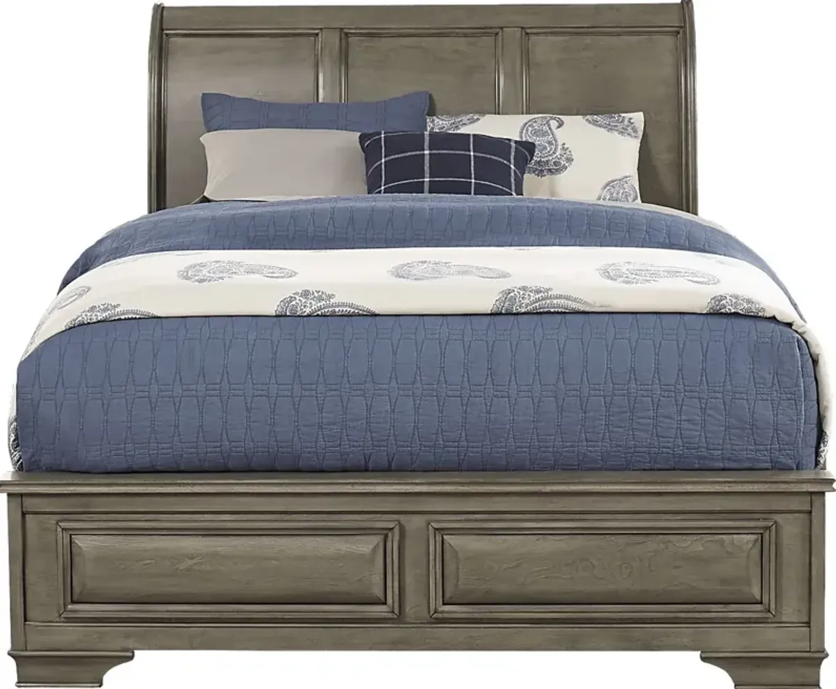 Mill Valley II Gray 5 Pc Queen Sleigh Bedroom