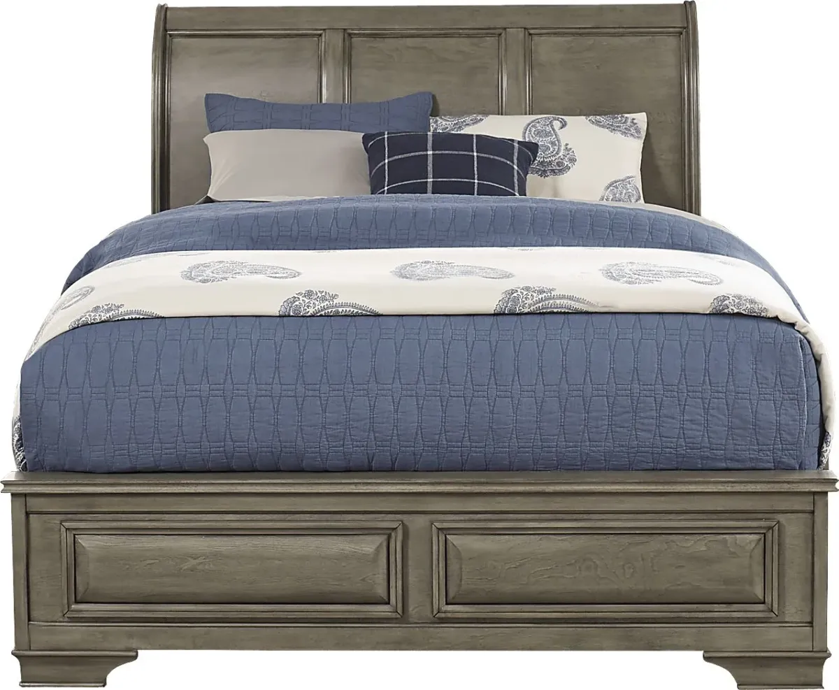 Mill Valley II Gray 5 Pc Queen Sleigh Bedroom