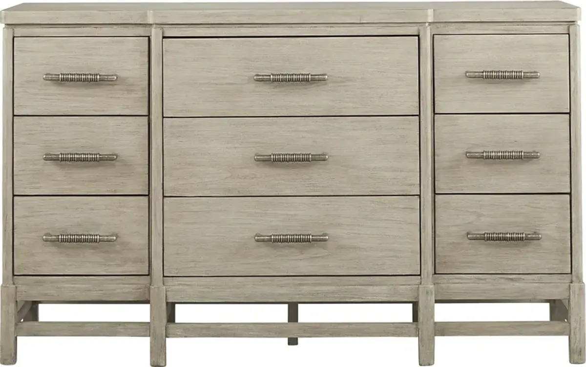 Golden Isles Gray Dresser