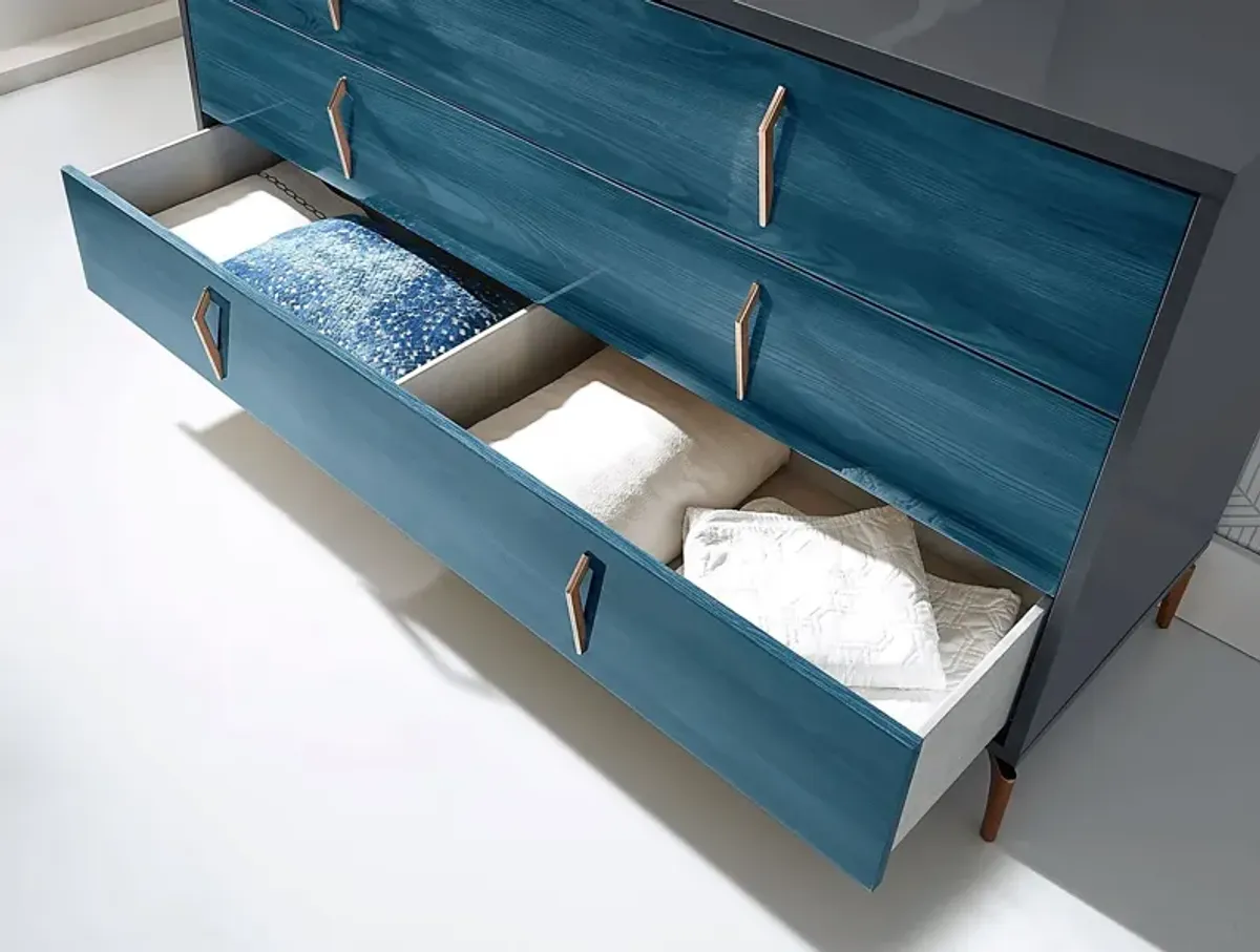 Esmedira Blue Dresser