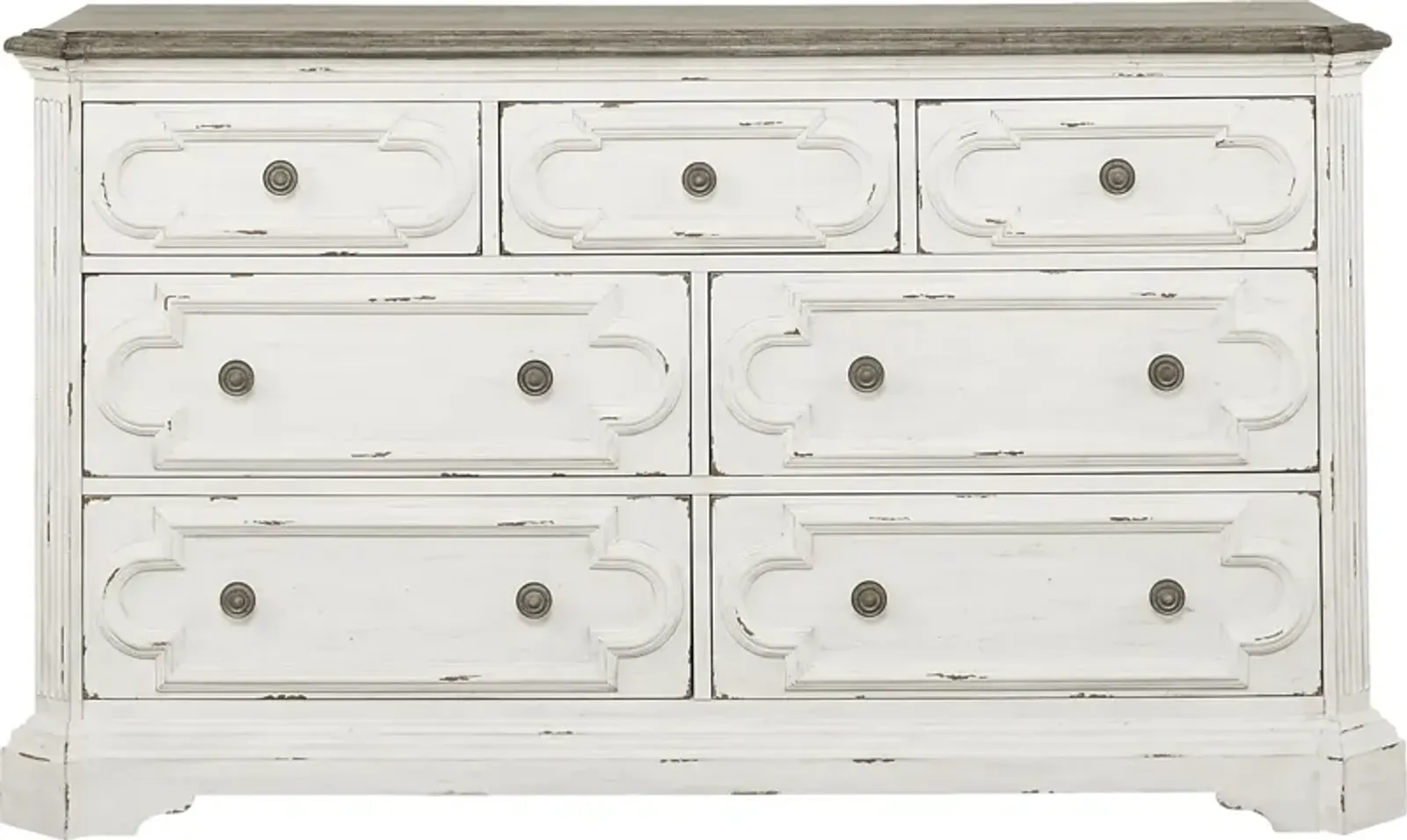 Lindenwood White Dresser