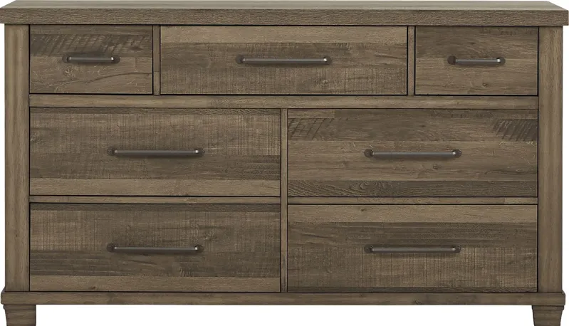 Woodcreek Brown Dresser