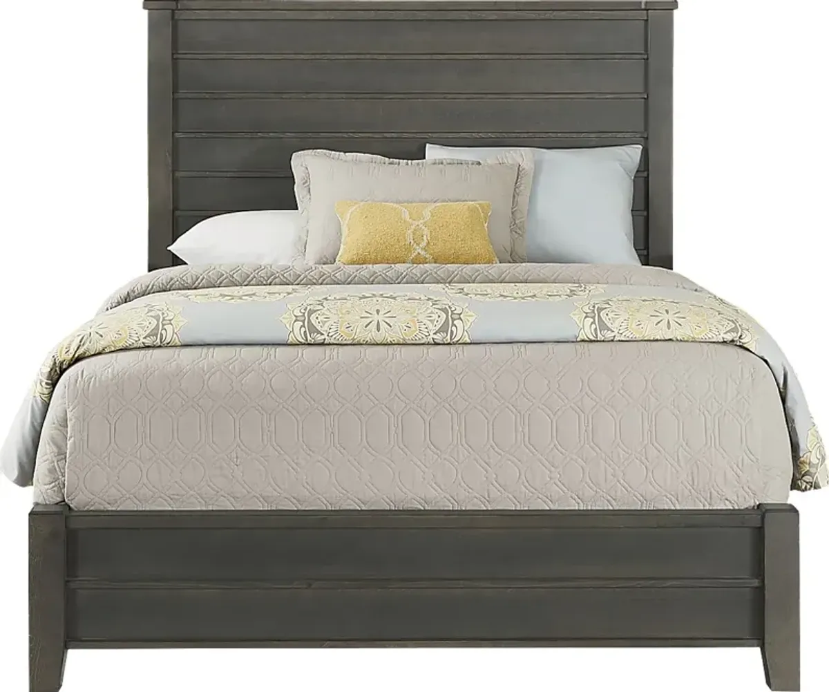 Darby Brook Dark Gray 5 Pc Queen Bedroom