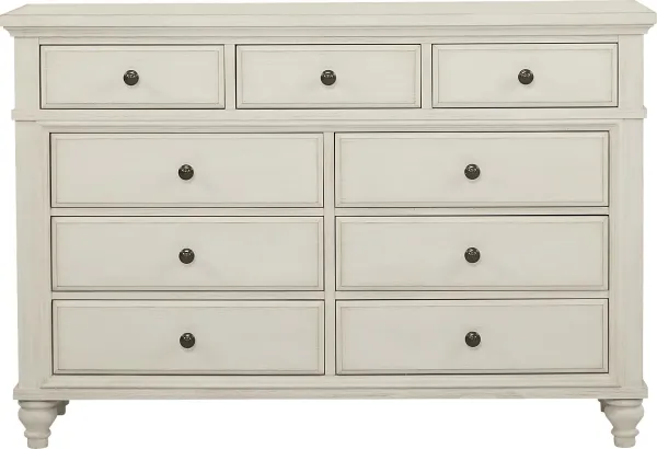 Lake Town Off-White Dresser