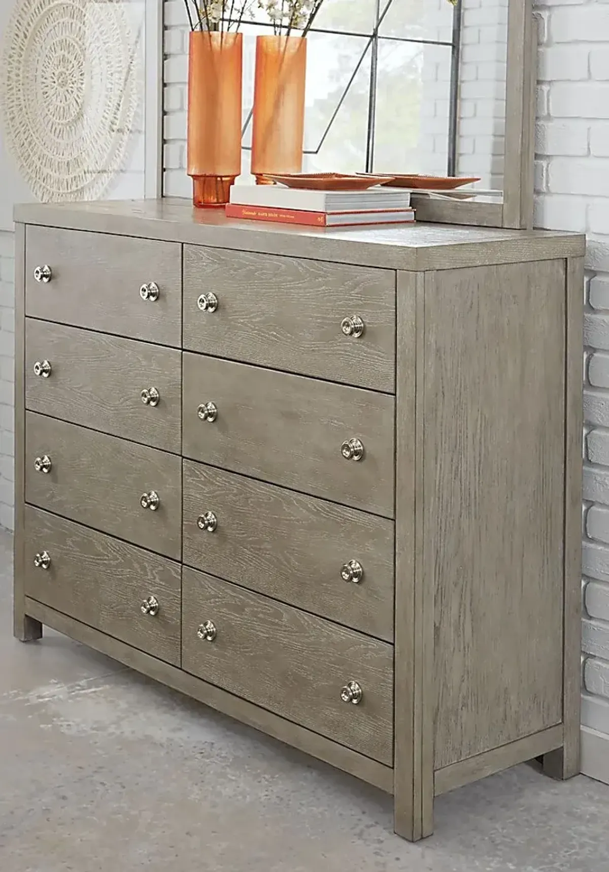 Barringer Place Gray Dresser