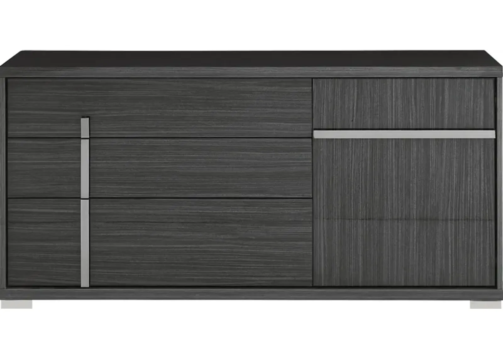 Luxe Point Black Dresser