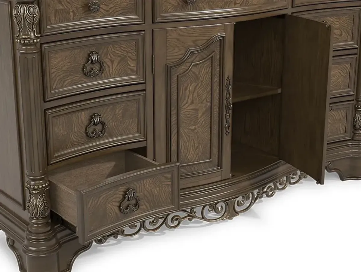 Yorkshire Manor Brown Dresser