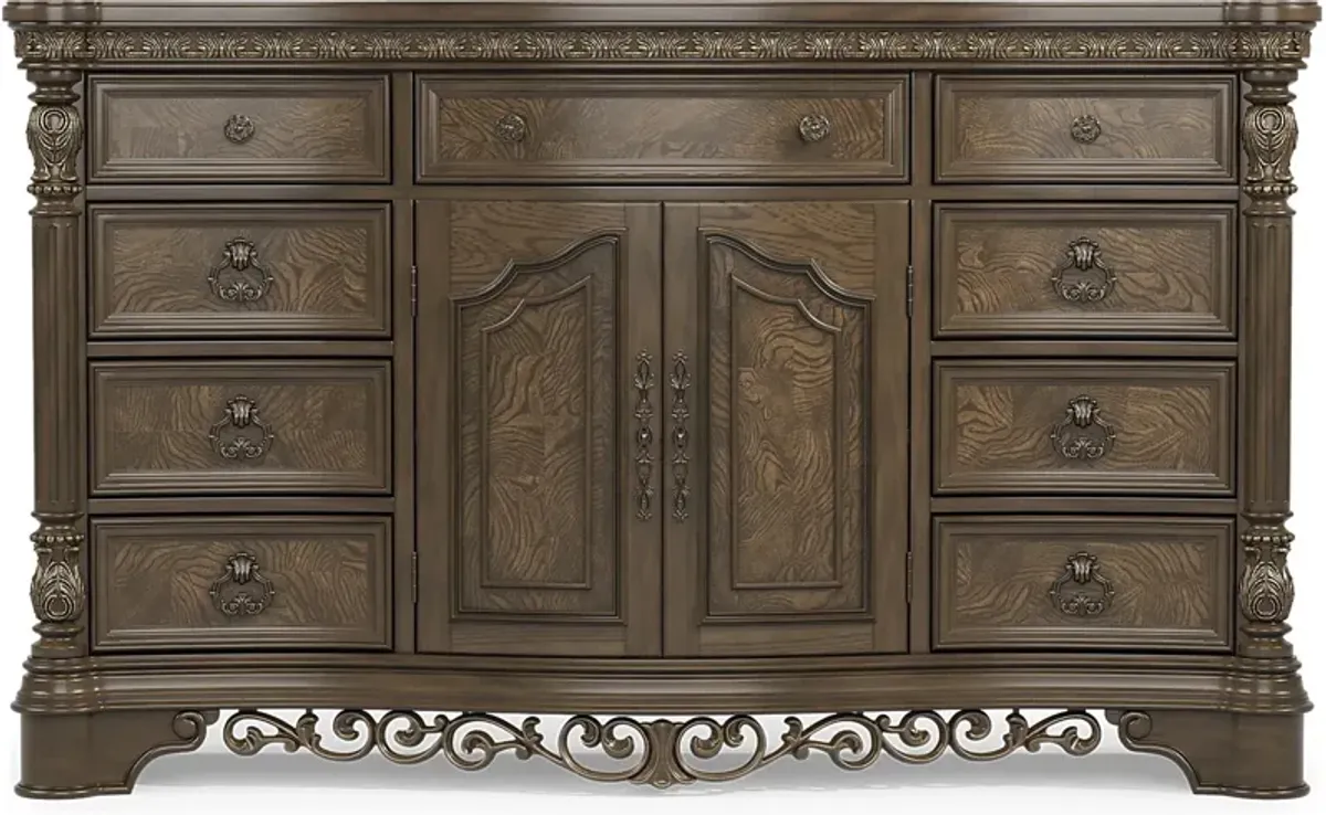 Yorkshire Manor Brown Dresser