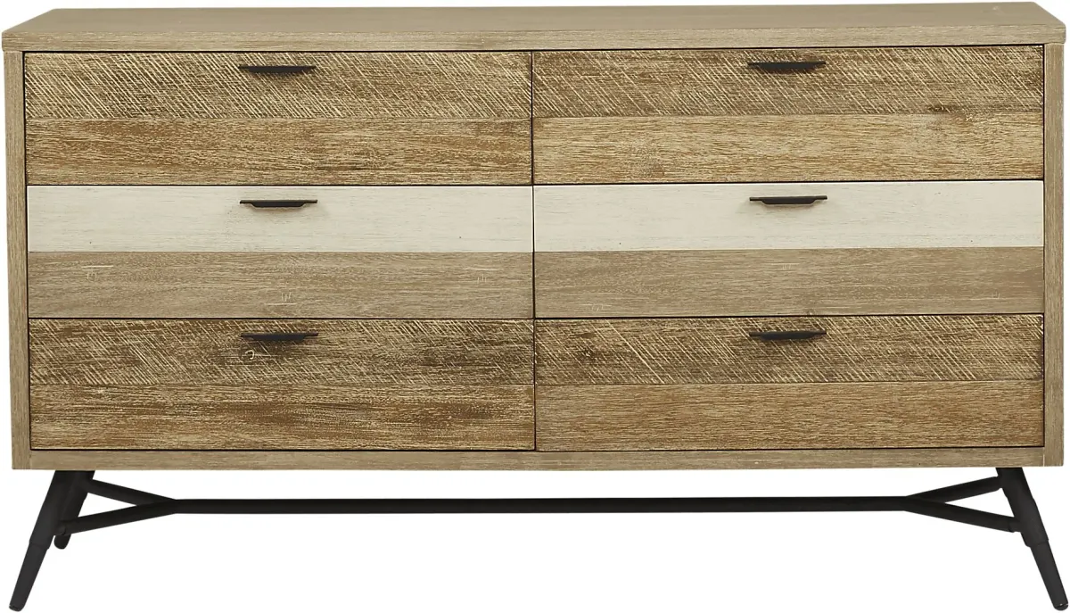 Midtown Loft Natural Dresser