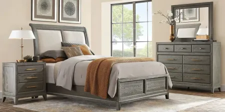 Kailey Park Charcoal 5 Pc King Sleigh Bedroom