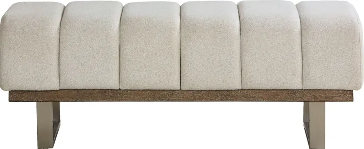 Sausalito Beige Bench
