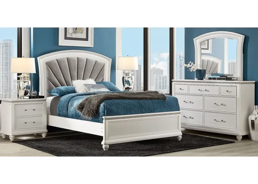 Starlet Lane White 5 Pc King Bedroom