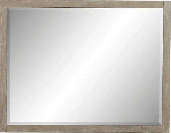 Barringer Place Gray Mirror