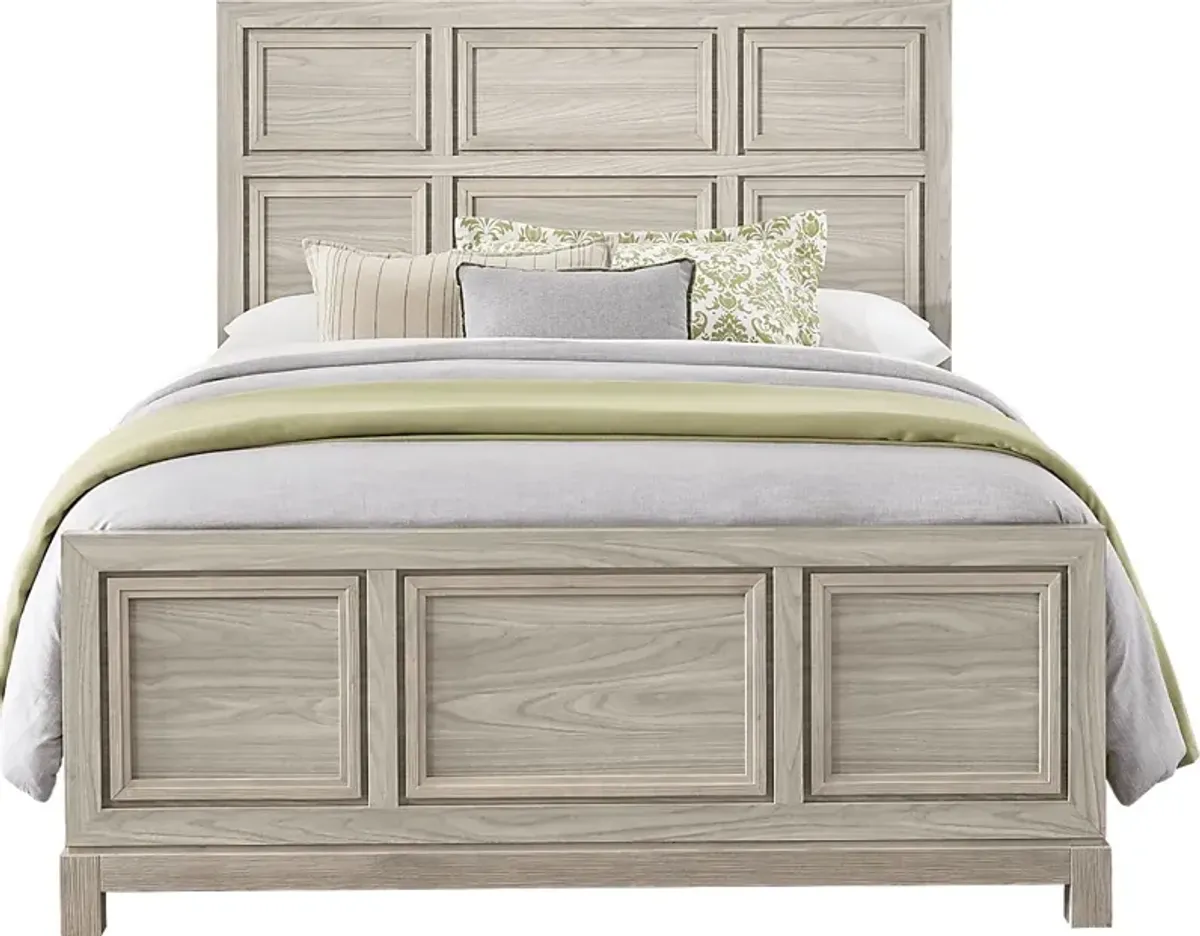 Hartney Mill Gray 3 Pc Queen Bed