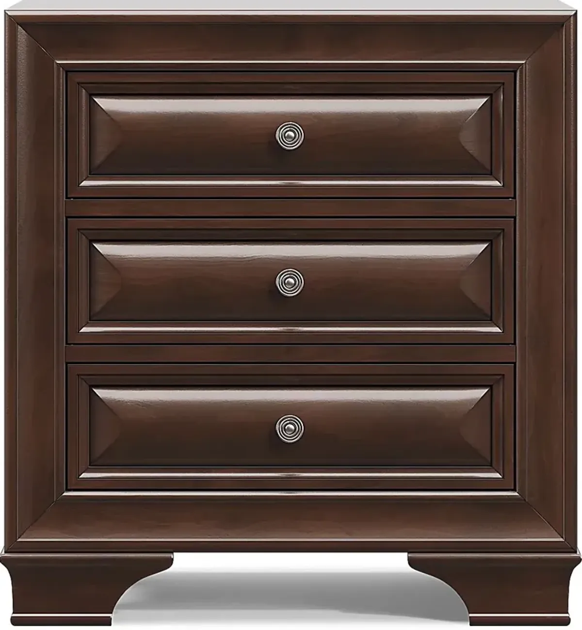 Mill Valley II Brown Cherry 5 Pc Queen Sleigh Bedroom with Storage