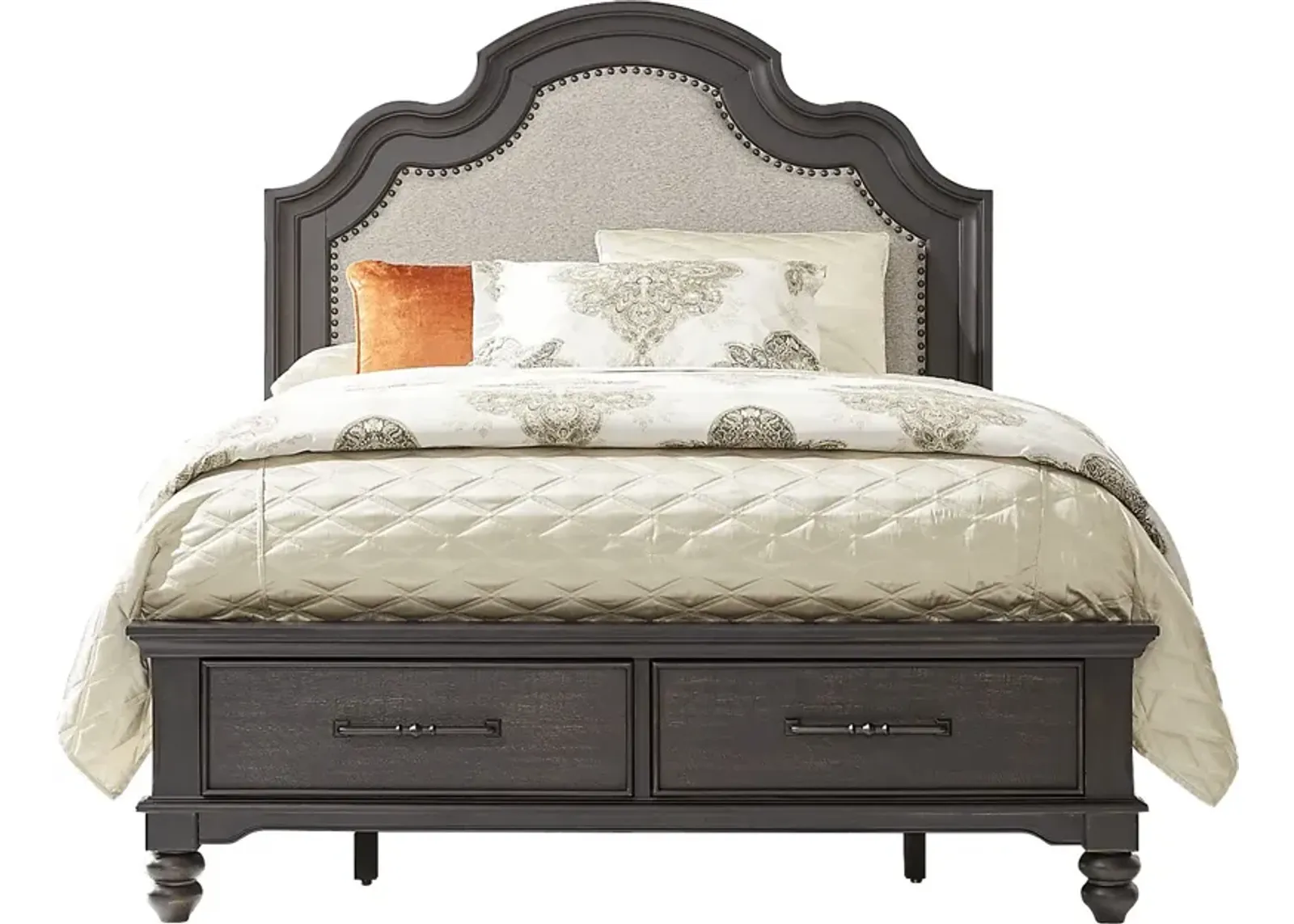 Park Grove Black Queen Storage Bed