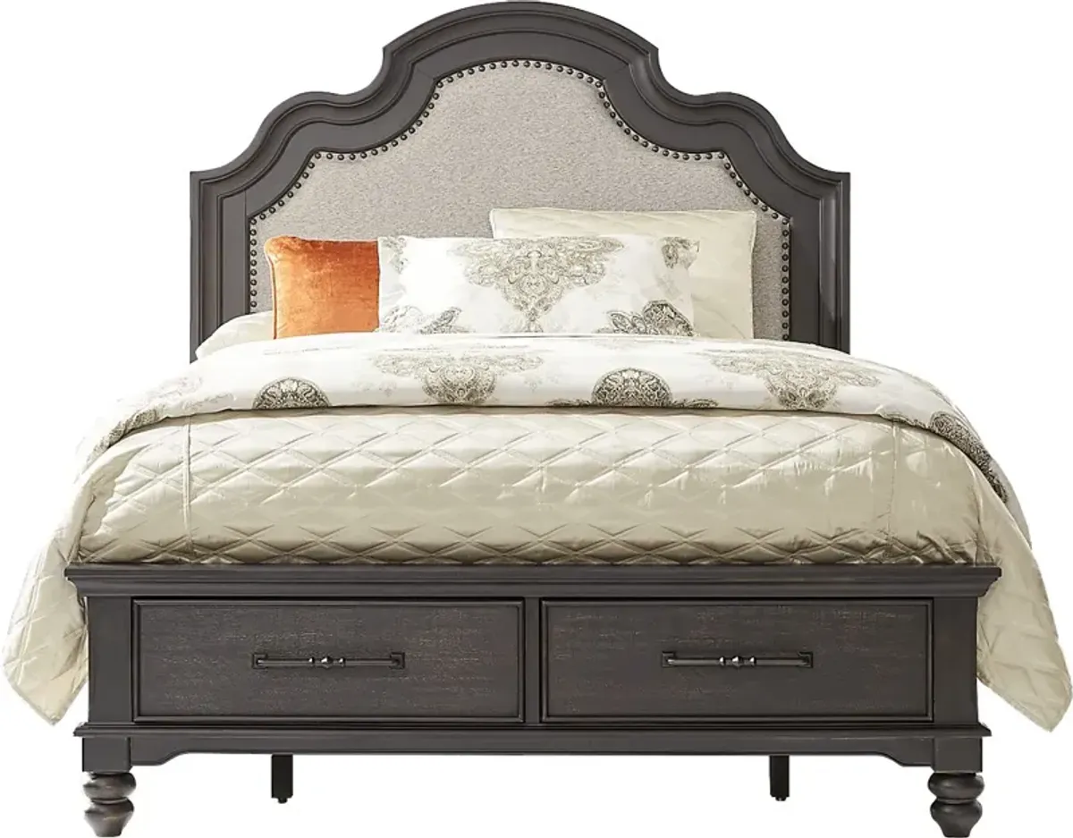 Park Grove Black Queen Storage Bed